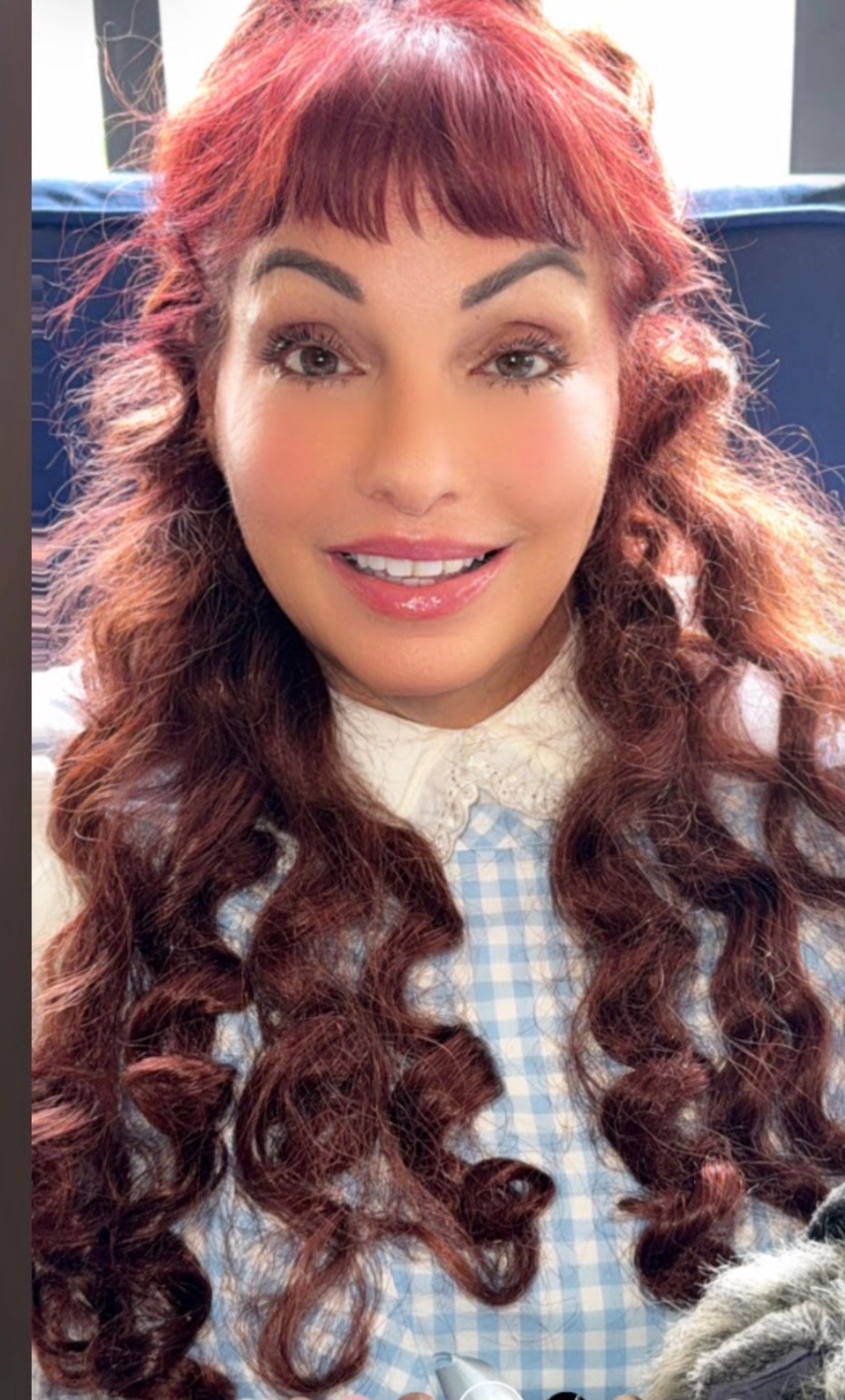 2025 picture of Miss Horn without her Dorothy of Oz make-up applied